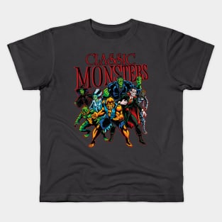 Classic Monsters Kids T-Shirt